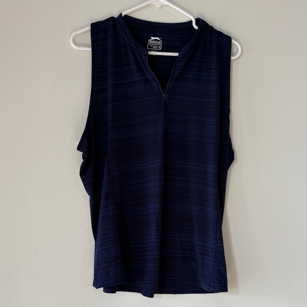 Slazenger Navy Sleeveless Golf Top